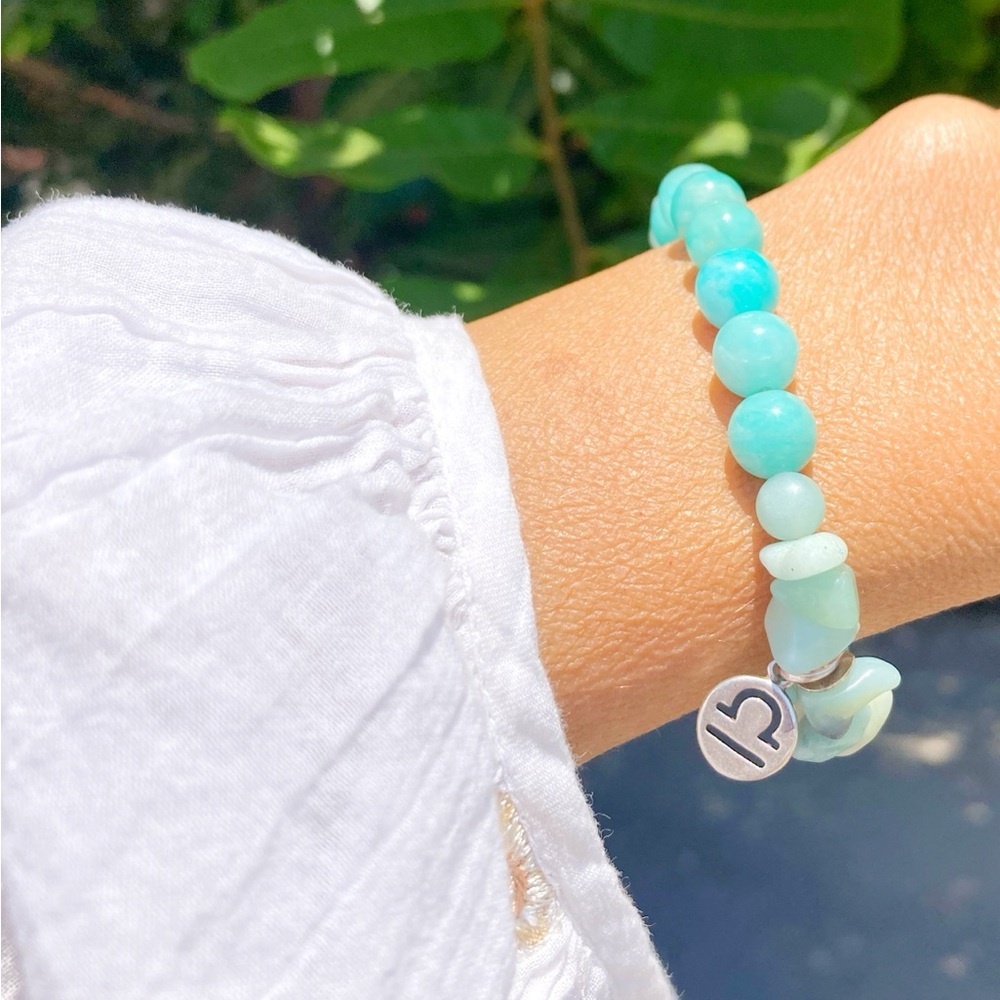 Amazonite Libra ♎️ Zodiac Bracelet